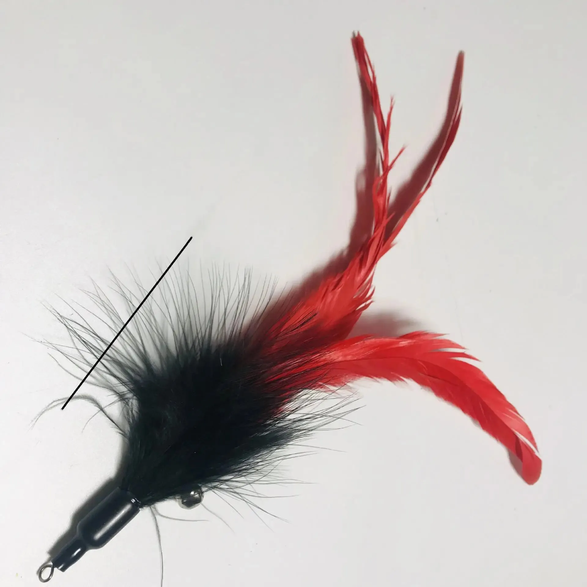 Funny Cat Stick Colorful Feathers Tease Cats Sticks Training Interactive Toys for Cats Fishing Rod Cat Accessories Pet Supplies