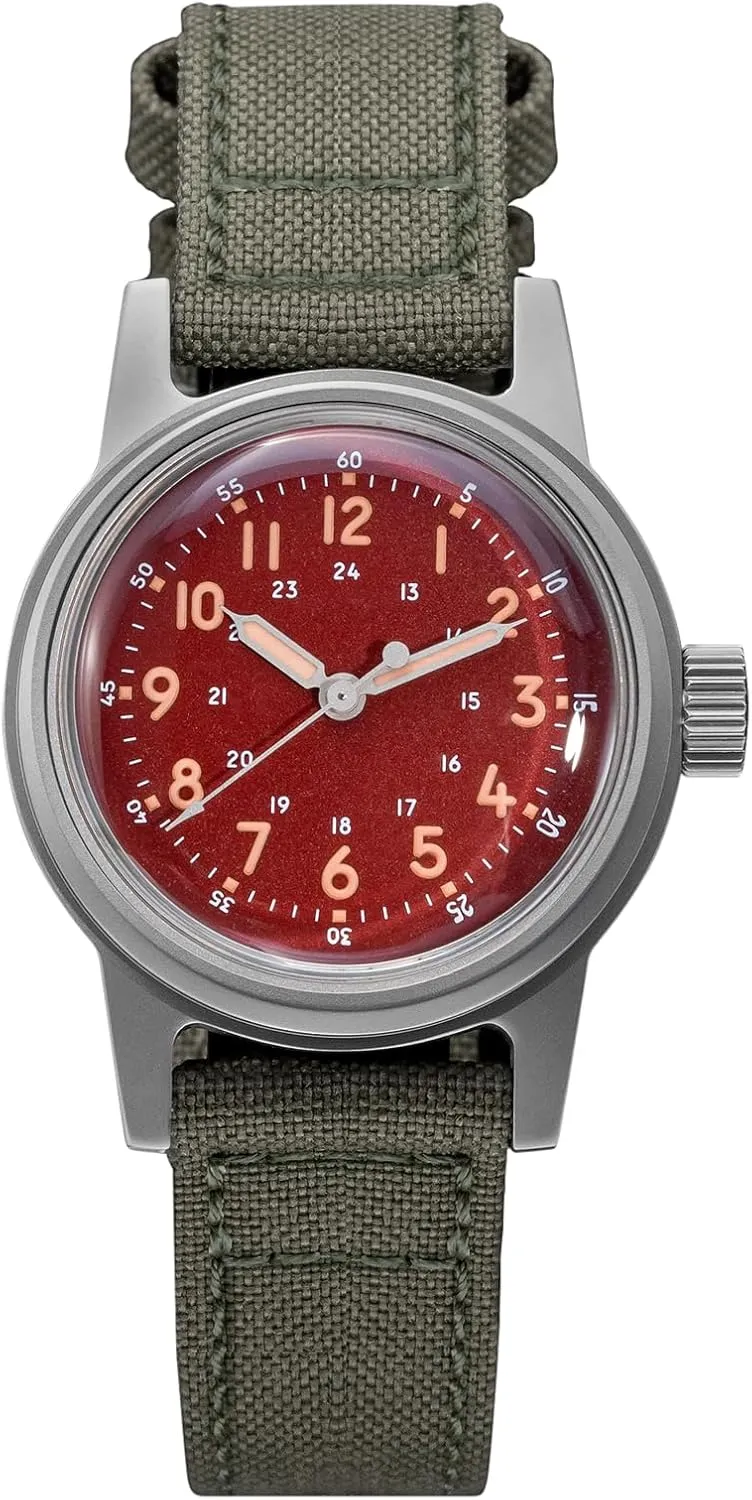 G11 NH35 Automatic Military Watch C3 course flavin transform wartime overcultivation Luminous 10 ATM Water Resistance Thorn 36mm 