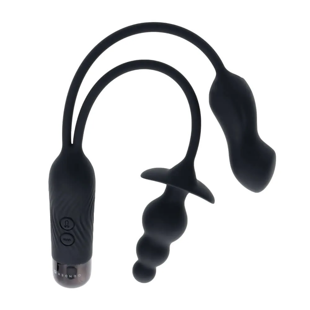Gender X Double My Pleasure Massager - Black