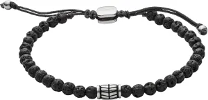 Genuine Leather and/or Beaded Bracelet for Men Fossil Men's desolate leg Stainless Steel and 