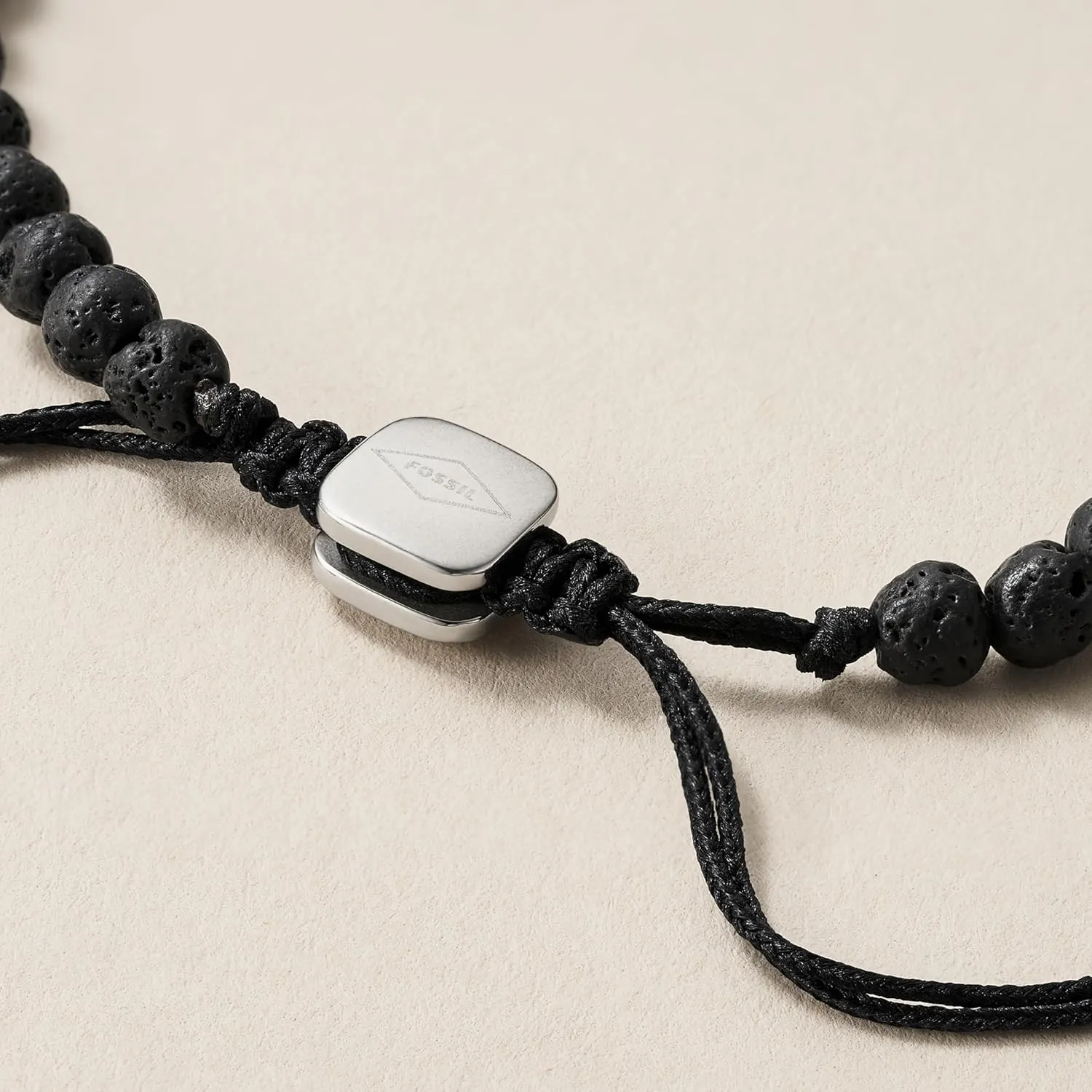 Genuine Leather and/or Beaded Bracelet for Men Fossil Men's desolate leg Stainless Steel and 