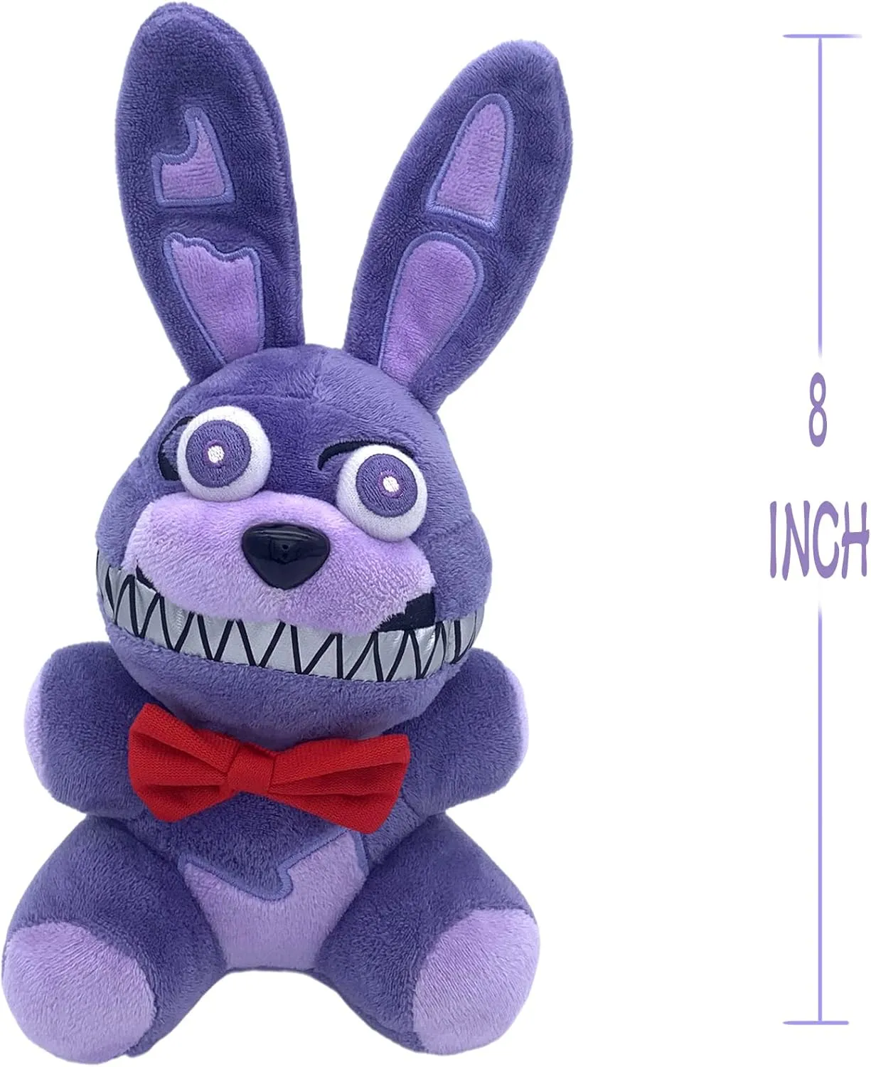 Gift for Boy Girl Christmas Halloween Birthday (Purple Bonnie Rabbit) Nightmare exaggeration buy makeshift Bonnie Plush Toy 8 Inch,Best 