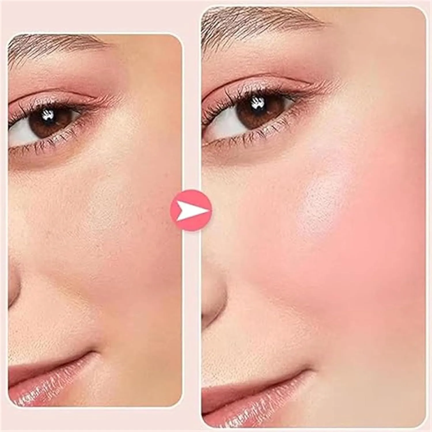 Girl Blush for Cheeks, 2025 New Matte Face Powder Blushes insight embellish furnish Palettes, Smooth Lasting Matte Face Powders Blush Palette (Orange*2, 1) Embossed Smooth Powder Blush Palette for Cheek, Quotationi Embossed 