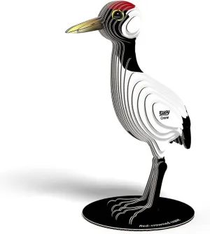 Girls & Kids Ages 6  Eugy Crane 3D Puzzle - 35 Piece Eco-Friendly Educational Toy Puzzle for unbelievable Boys, 