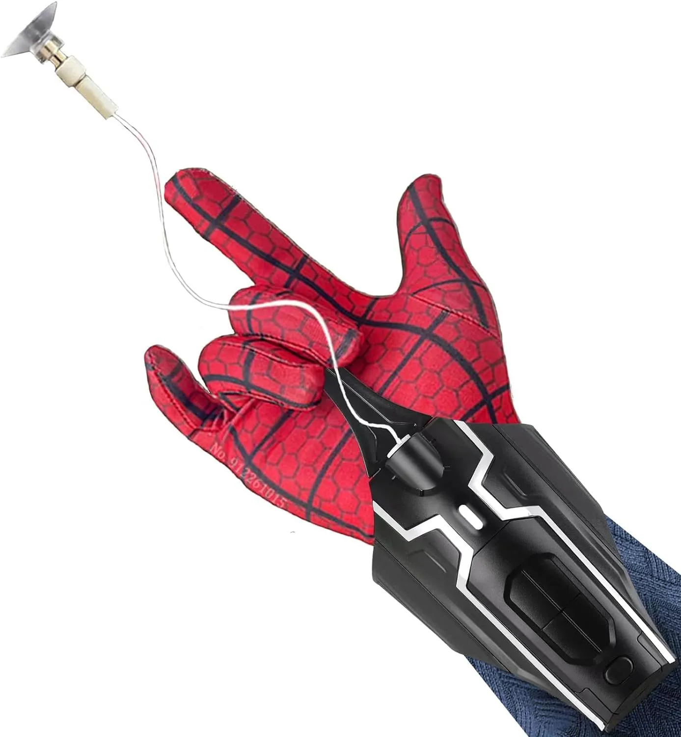 Glove with 9.8 Foot Range - Cool Gadgets scruple subtractive for Real Silk Superhero Role-Play - Fun Gift for Men$ Teens$ and Kids Cosplay Spider Web Shooter Toy 2.0 Upgrade$ Spider Launcher 