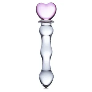gläs 8" Sweetheart Glass Dildo