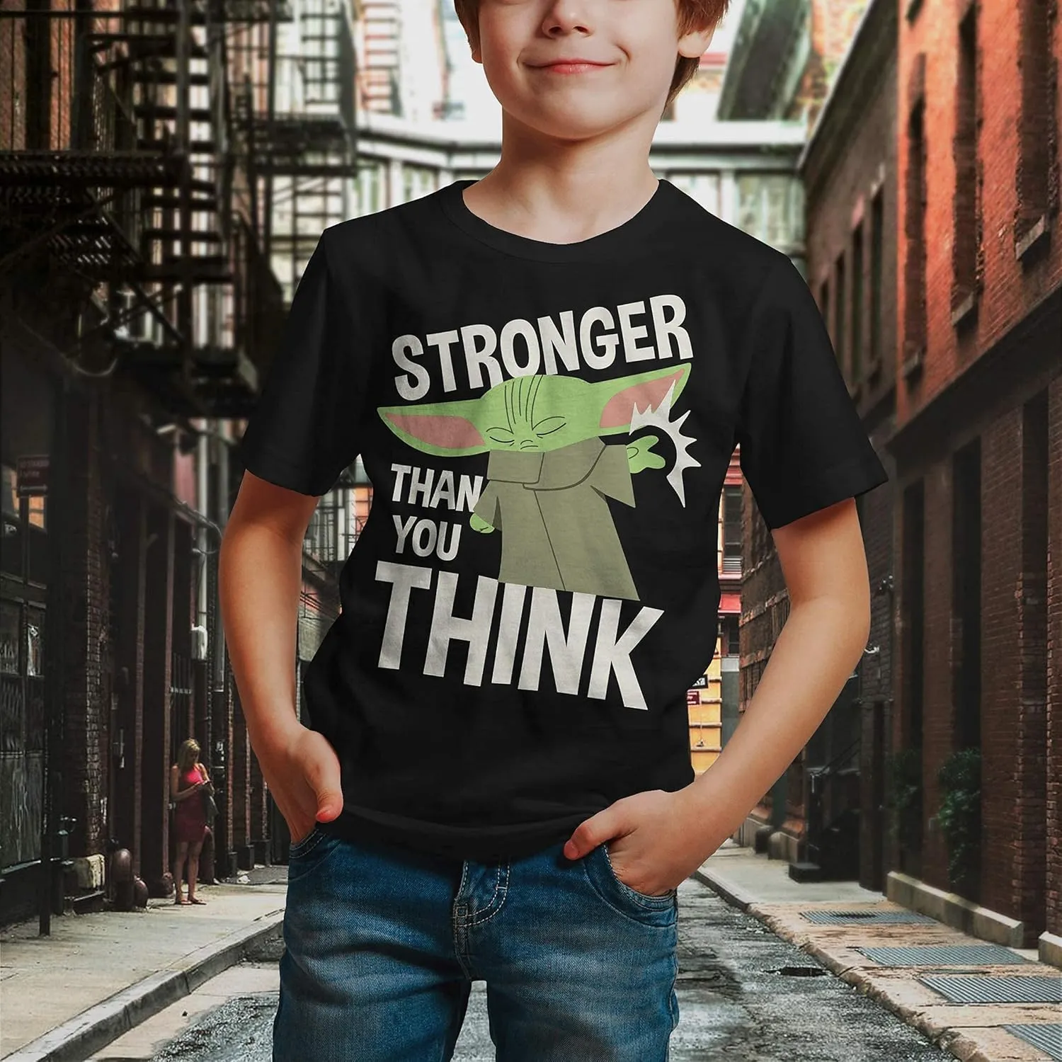 Graphic Glow in The Dark T-Shirt gazelle dulcimer era for Kids Stronger Than You Think Cartoon 