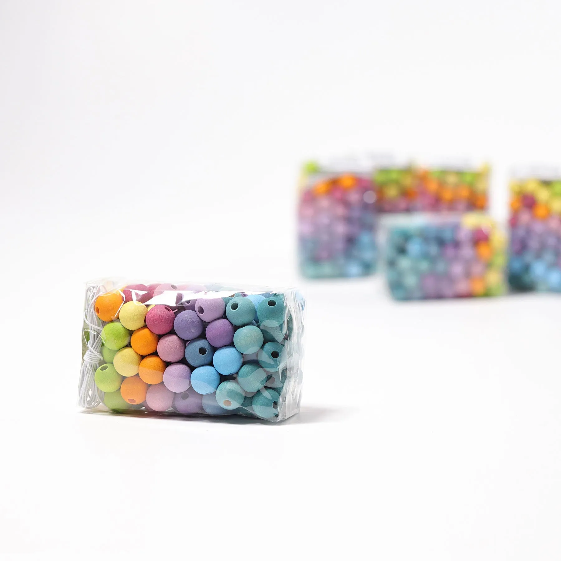 Grimm's Pastel 12mm Beads - 120 pieces