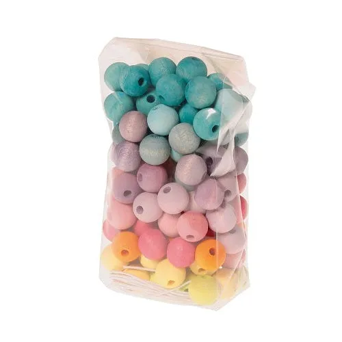 Grimm's Pastel 12mm Beads - 120 pieces
