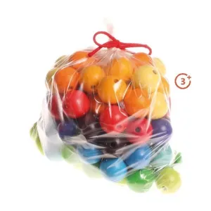 Grimm's Rainbow 30mm Beads - 96 pieces