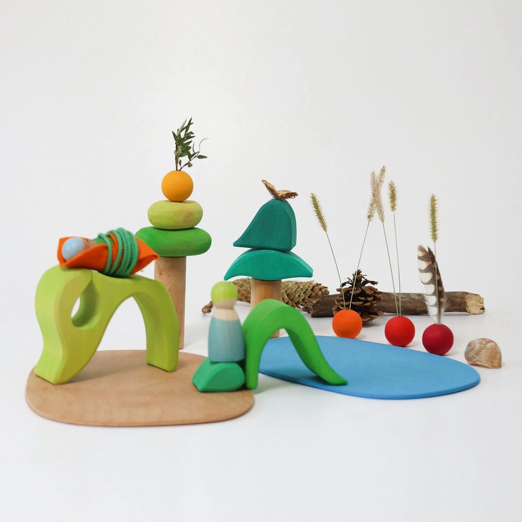 Grimm's Small World Play Set - In the Woods