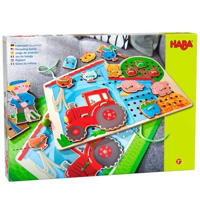 HABA Farm Threading Game
