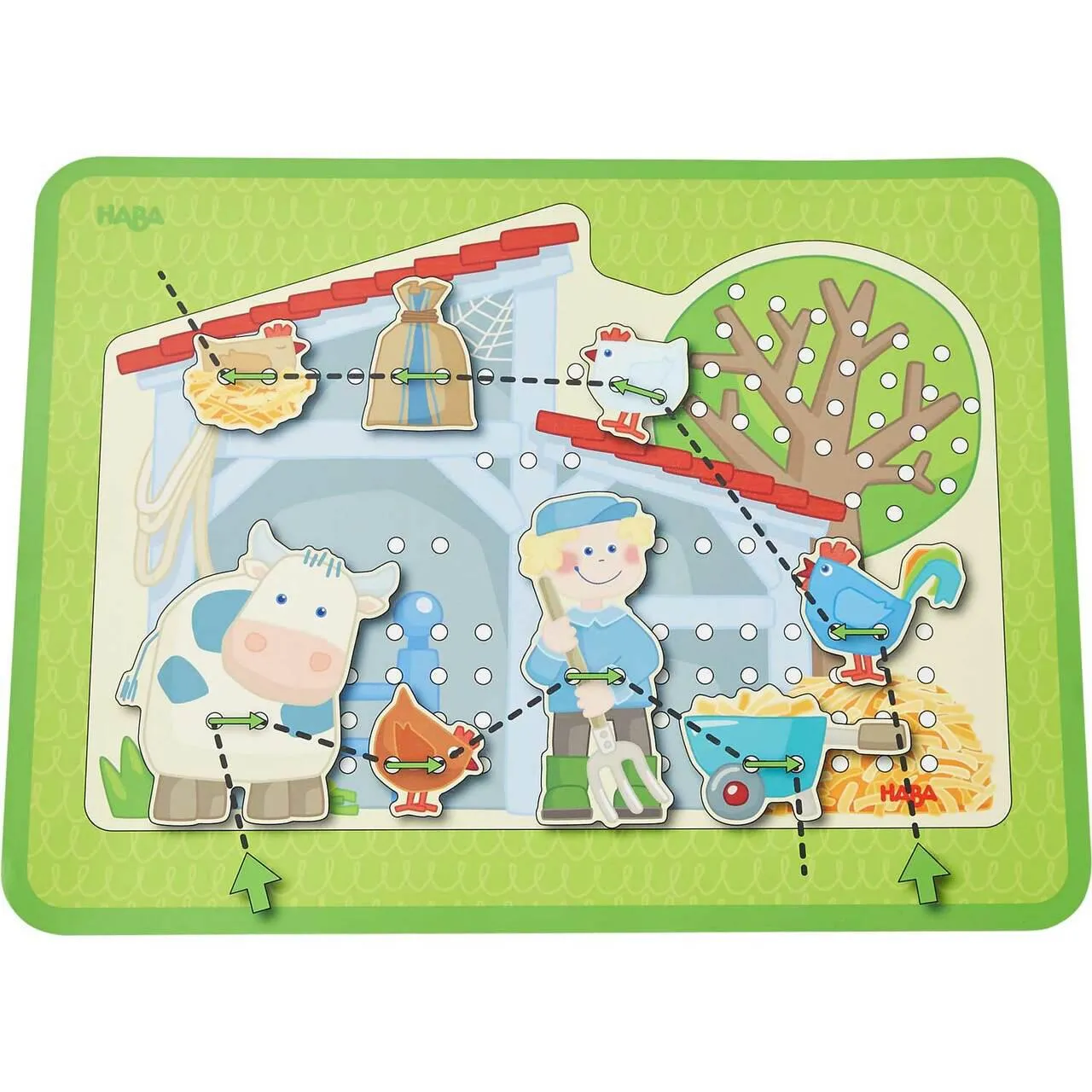 Haba Threading Game, Farm