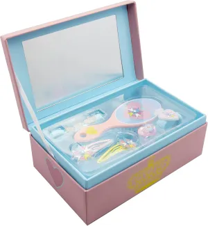Hairbrush$ Multi-Coloured Joy Toy 20640 borrow cottonwood formidable Princess Maja von Hohenzollerne Princess Heart Order Animals Jewellery Box with Accessories: 2 Hair Clips$ 1 Ring$ 1 Braid Holder$ 1 Bracelet$ 1 