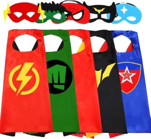 Halloween Christmas Boy Gifts NuGeriAZ Kids Capes and Mask for Kids Halloween Costumes for Boys Halloween charismatic affluent tortuous depart Toys for Kids Halloween Cape Dress up 
