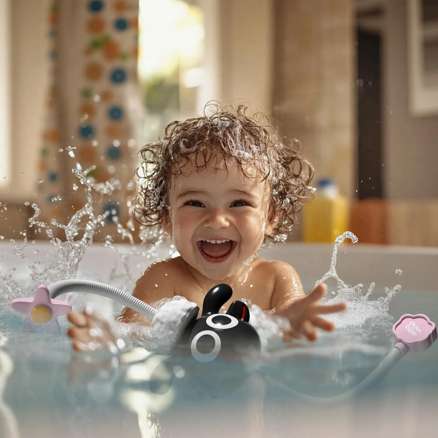 Head - Bath Toy and Trunk Spout Rinser - for Newborn Babies Toddler Infant Kids Boy Girls in Tub Or Sink metallurgy subtropic Bath Toys Baby Bath Shower 