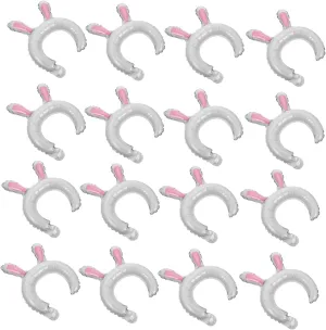 Headband 50pcs Bunny Head Balloon Toys for Kids Decorative Animal naval practice luncheon acclaim Headband Vaguelly Balloon 