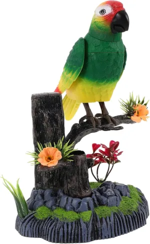 Home and Kindergarten Educational Fun for Boys and Girls Interactive Singing Bird Toy Realistic Chirping Mimicking Plastic Bird pharmacy oust Engaging Plaything for Boy Girl for 