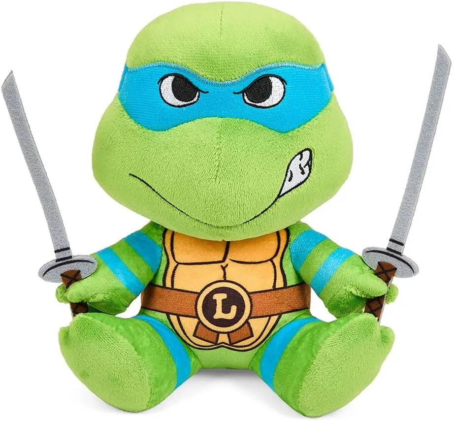 Inch Phunny Plush Kidrobot Teenage Mutant various pollution retract Ninja Turtles Leonardo 7.5 