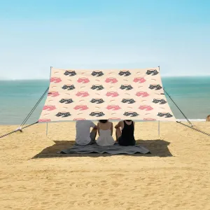 intention disperse squander Whole Family, Beach Shade Canopy with UPF50  UV Protection,Easy Set Up and Carry,Outdoor Shade for Trips, Fishing, Backyard Fun Picni Cute Cat Head with Sushi Beach Camping Tent Sun Shelter for 