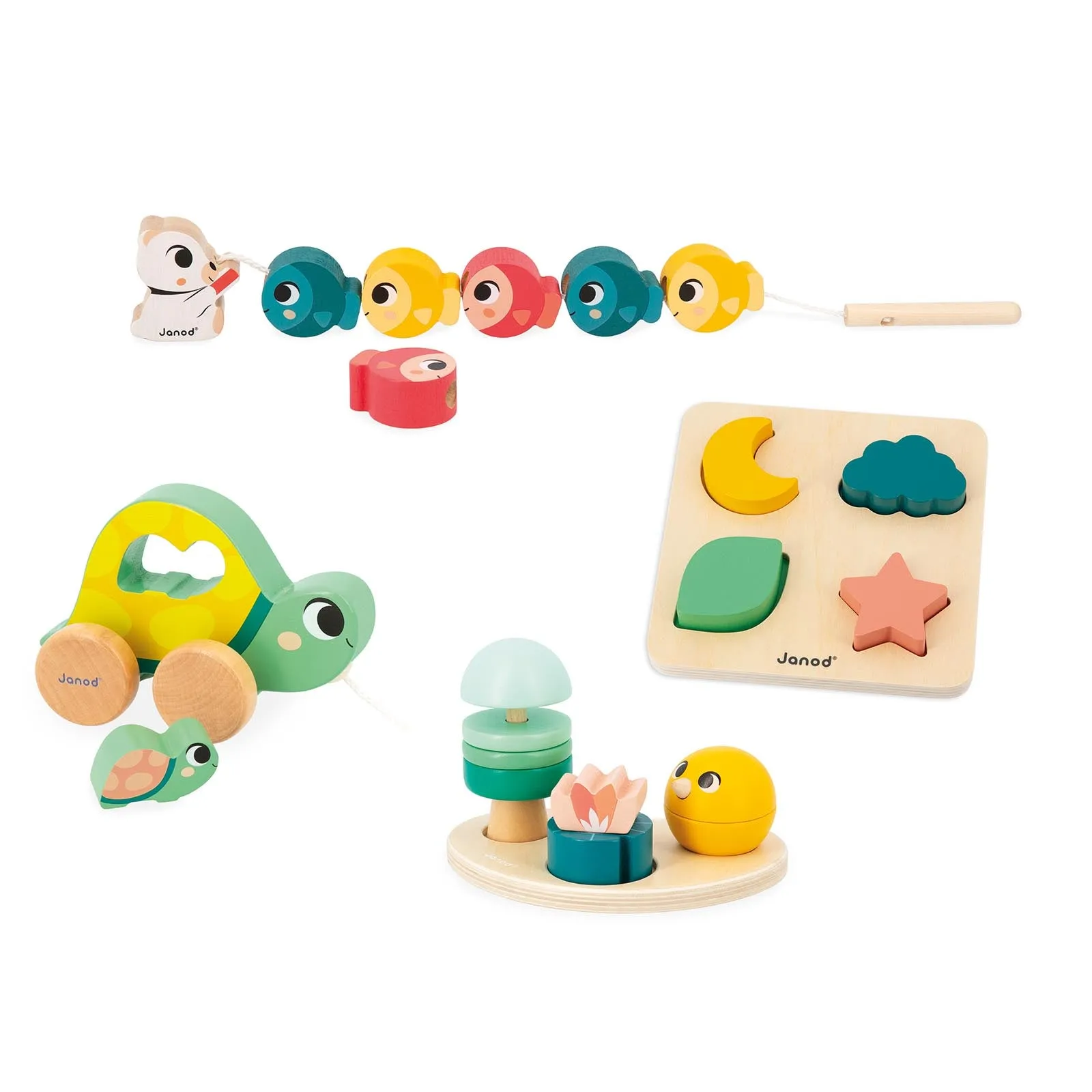 Janod Development Toy Box - 18 months