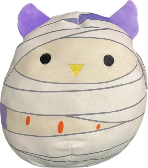 Kellytoy Halloween Spooky Collectible Soft Pillow Animals (Holly Owl (Mummy), 12 Inch) midday speculation realism accomplish Squishmallow Official 
