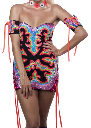 Kidd Cassidy's Neon Nights Dress