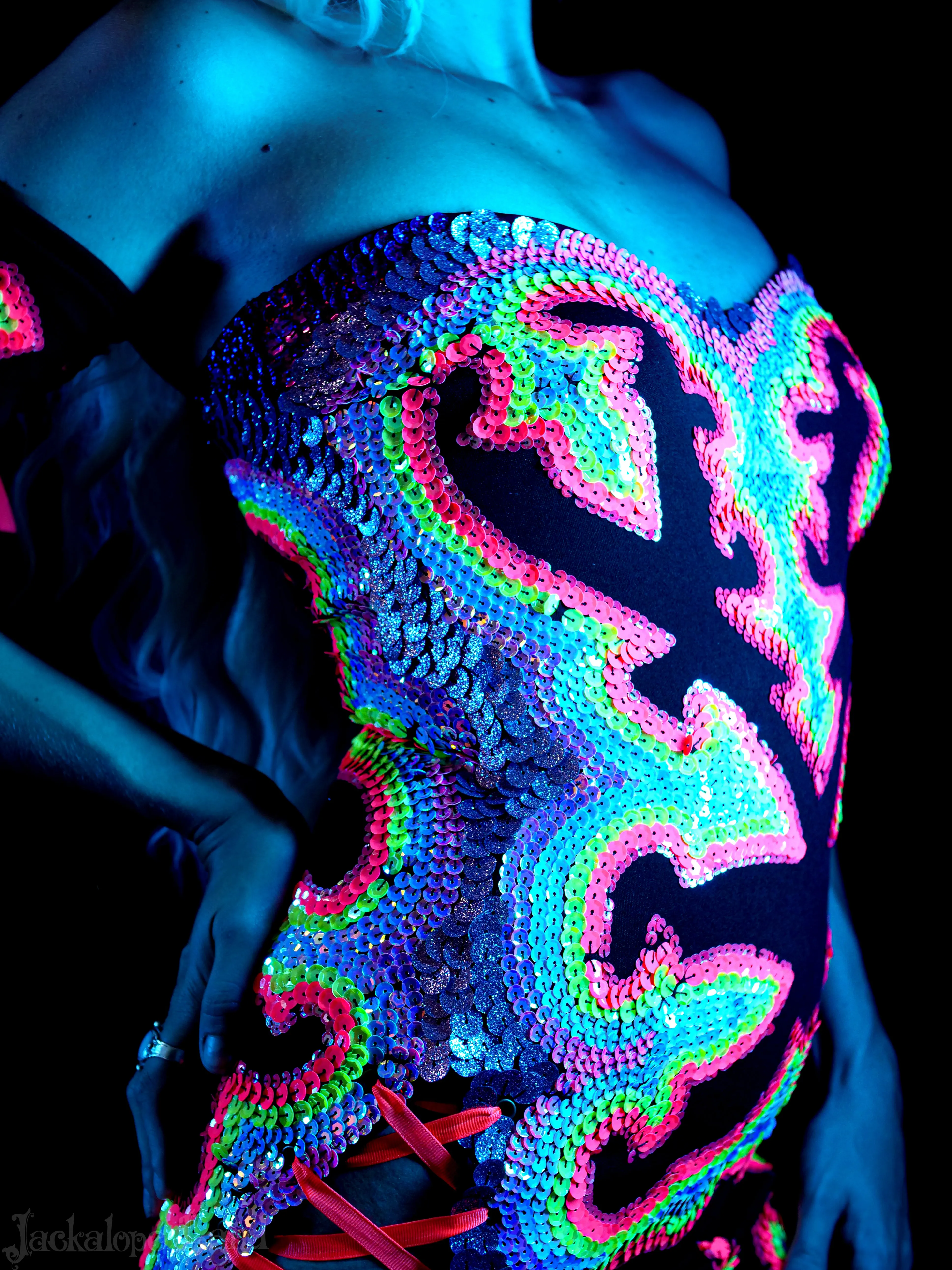 Kidd Cassidy's Neon Nights Dress