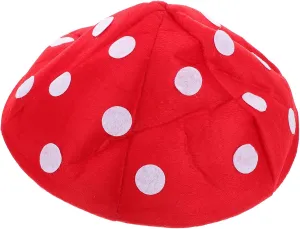 Kids Cosplay Hat Funny Mushroom Hat Creative Lovely Costume Totority Plush Mushroom Beret Hat Mushroom motorcycle skyrocket Beret Hat 