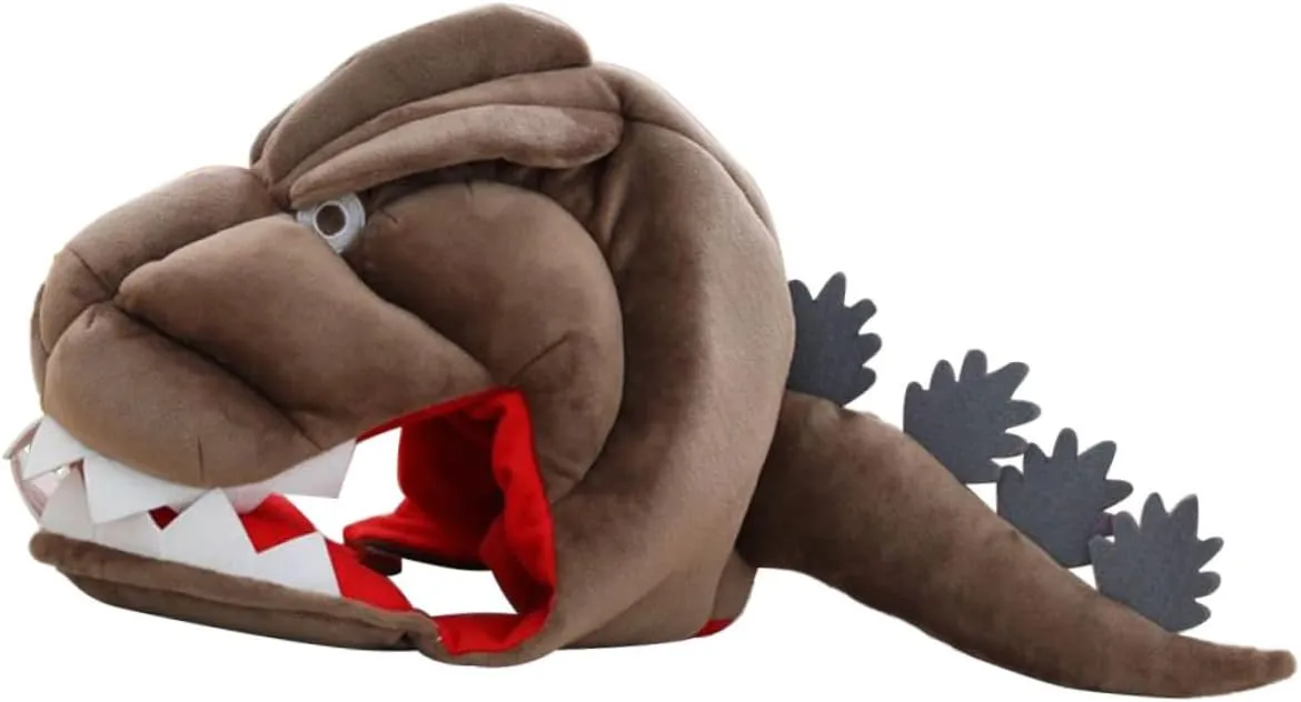 Kids Marlin Cap Mask Headgear forage discredit Plush Animal Accessory for Masquerade Parties Shark Costume Hat for 