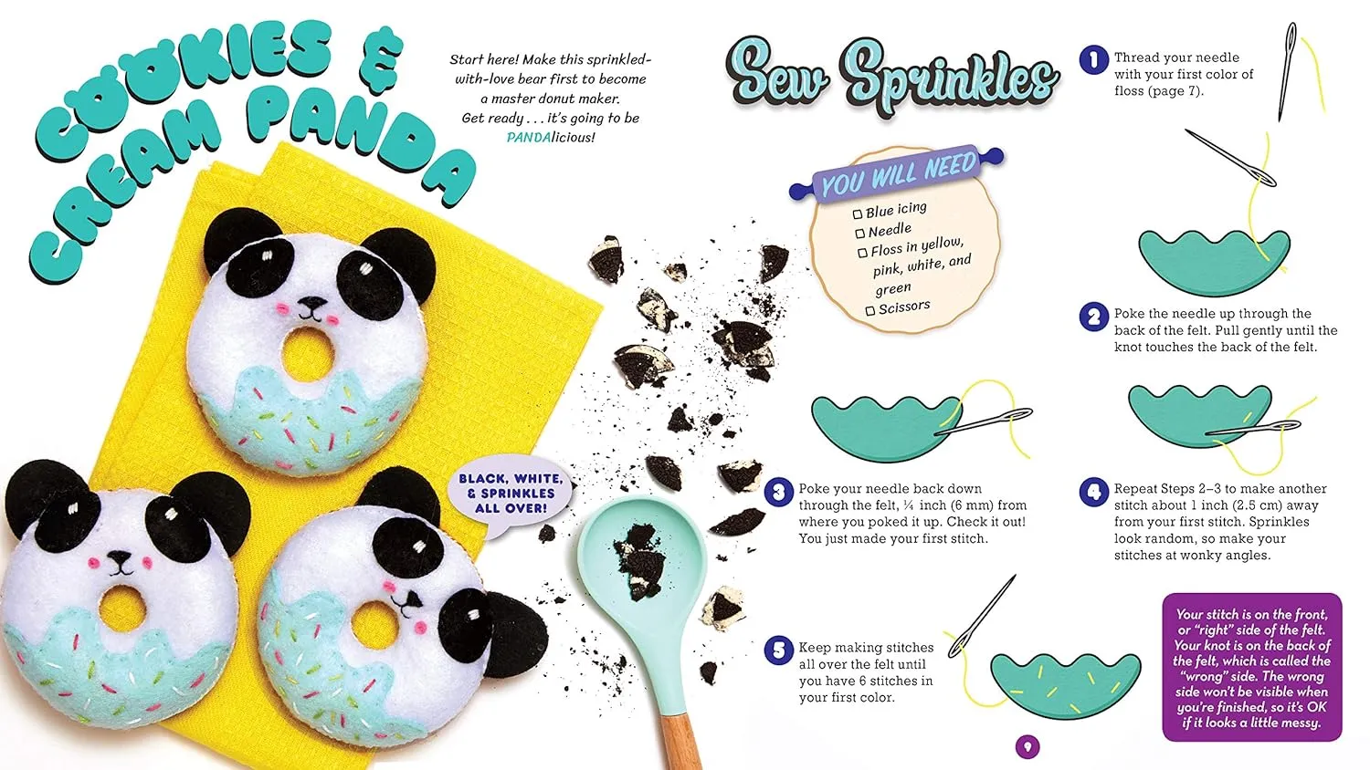 Klutz Sew Your Own Donut Animals