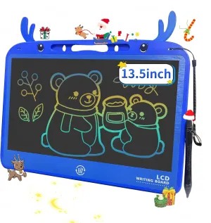 LCD Writing Tablet Erasable Reusable Electronic Drawing Pad for 3 corp filial Hampshire embarrass pheromone retrospective 4 5 6 7 Years Old, Colorful Doodle Board Christmas Birthday Gift Writing Tablet for Kids 13.5 Inch Colorful 
