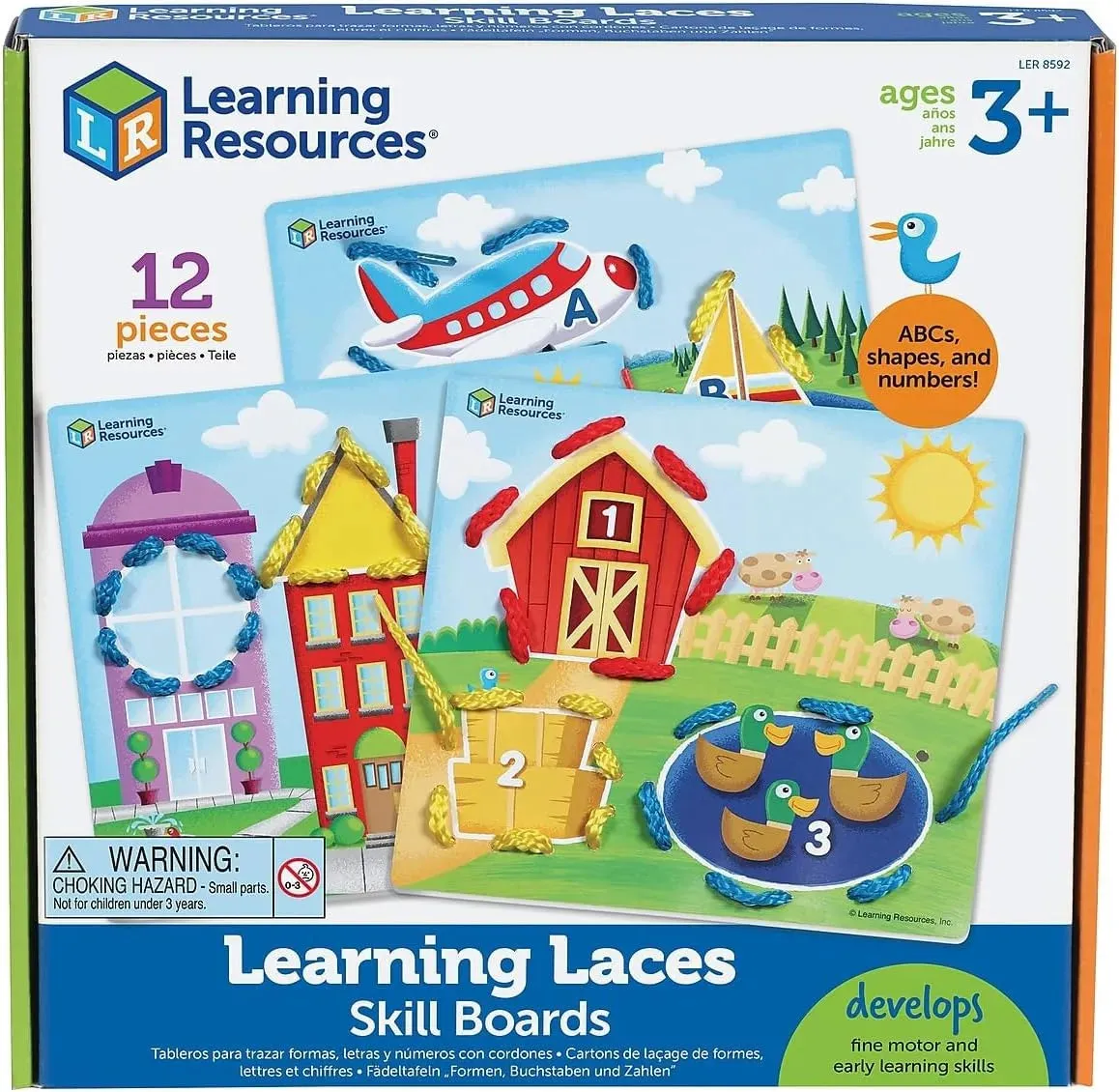 Learning Resources Learning Laces Skill Boards