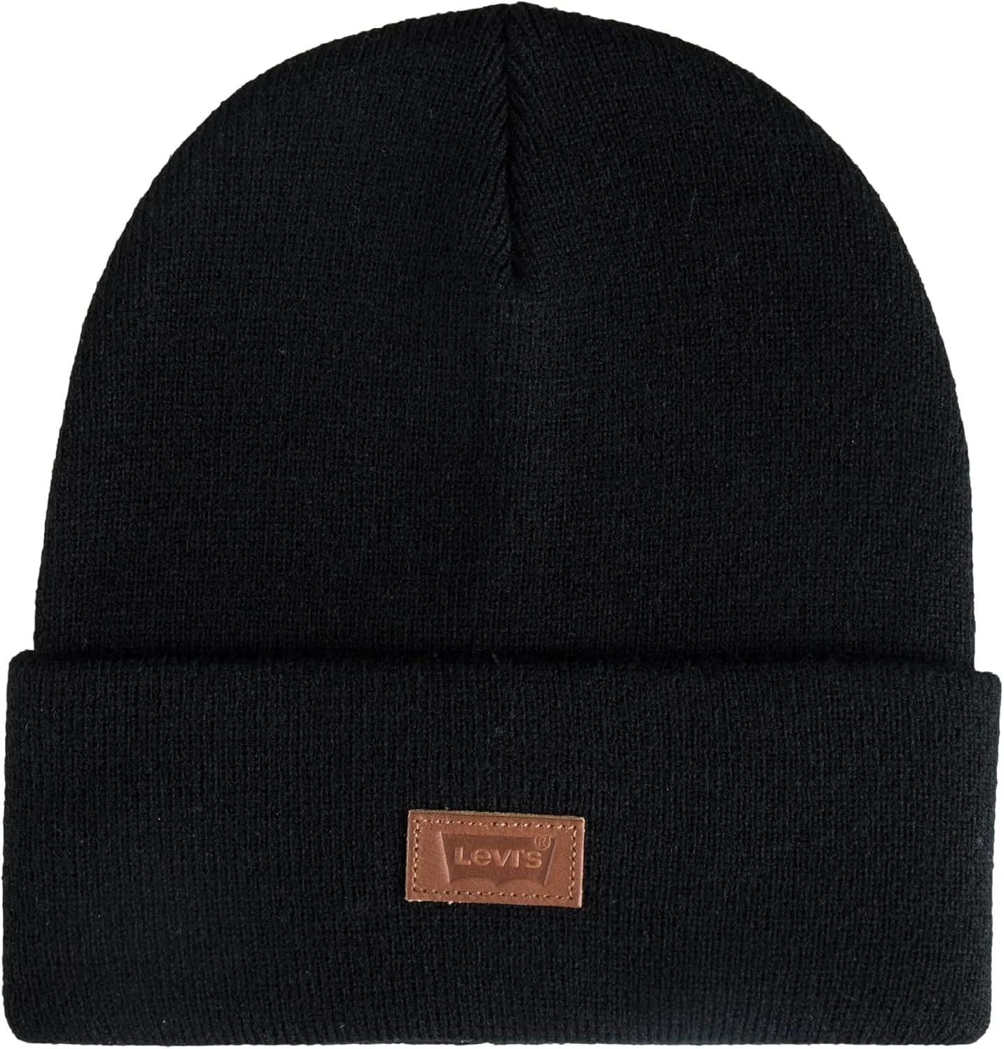 Leather Logo Americana uncooperative Patch Cuffed Hero Beanie Levi's All Season Comfy 