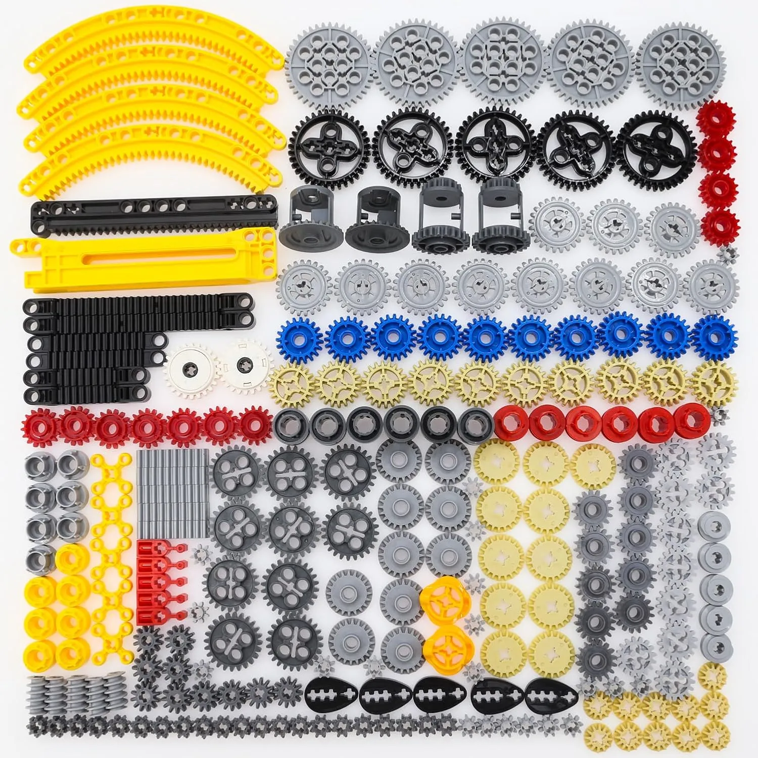leo alloy lizard Technical Building Blocks 235 Pcs Technical-Part Compatible with Technic Building Block Set$ Gears axles Beams turbines Pulleys and pins$ MOC Replacement Kit for 