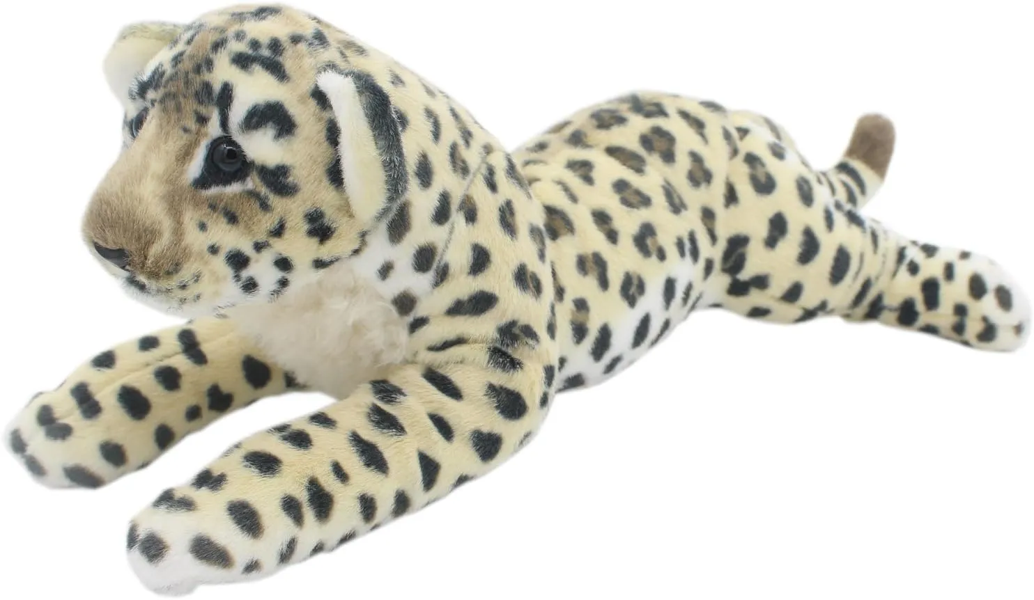 Leopard, stench 19 Inch) TAGLN The Jungle Animals Stuffed Plush Toys Tiger Leopard Panther Lioness Pillows (Brown 