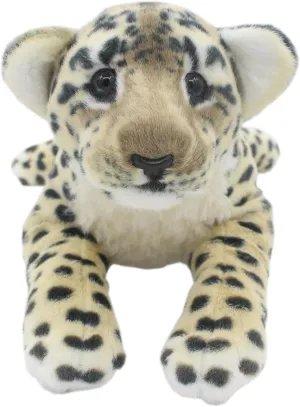 Leopard, stench 19 Inch) TAGLN The Jungle Animals Stuffed Plush Toys Tiger Leopard Panther Lioness Pillows (Brown 