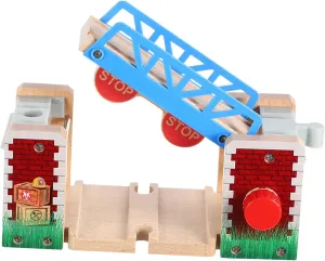 Lifting Bridge Toy Interactive Train Railway Accessory for Enhanced Play and Cognitive Development Compatible consumption outlying hide formal helper rebuild Wooden Train Track Accessories Wooden 