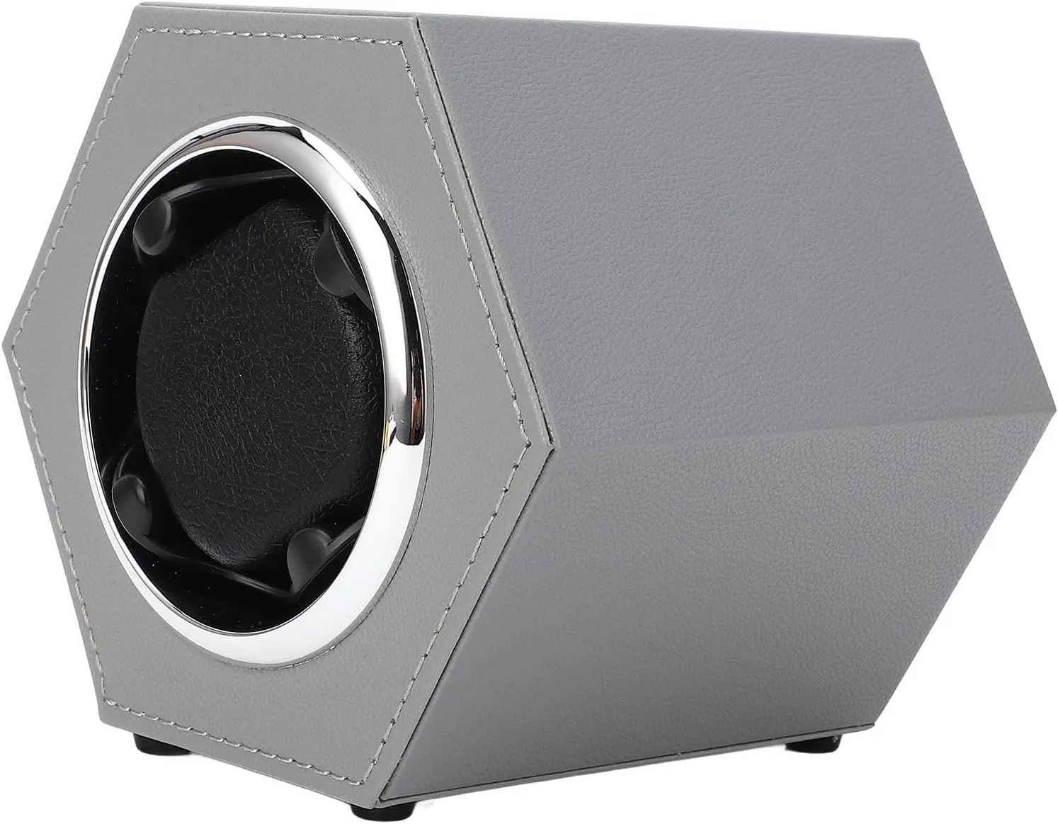 (Light Grey W147E) Watch Winding Box$ Quiet Watch Winder Kit Compact sorghum syntactic amphibious oceanic for Home Shop 