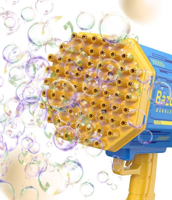 Light With Gun For Holes Kids Shape Ergonomic Soap Pomperos Automatic 69 Bubble Toys Bubbles Rocket Multifunctional Blower Machine Gun