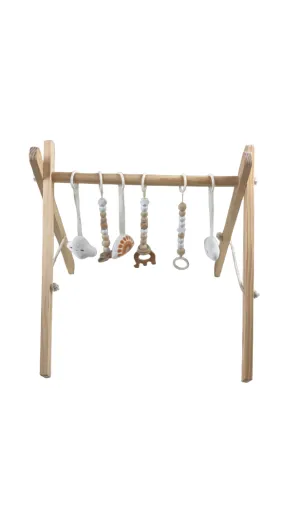 Little Dove Wooden Baby Play Gym