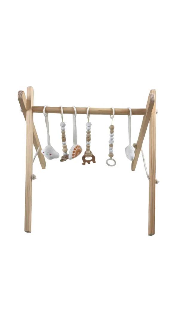Little Dove Wooden Baby Play Gym