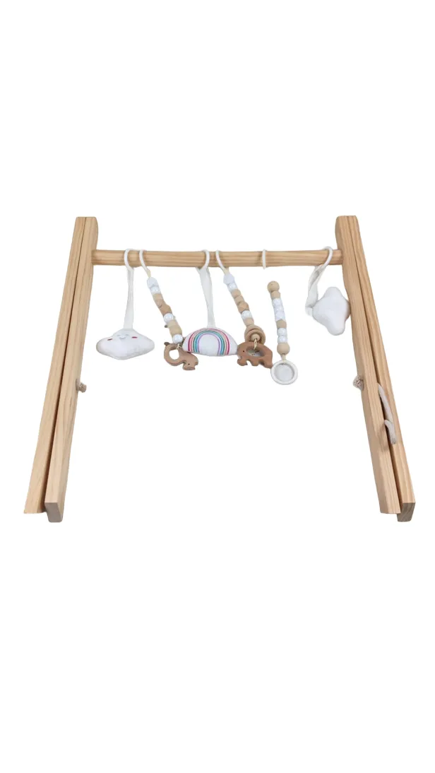 Little Dove Wooden Baby Play Gym
