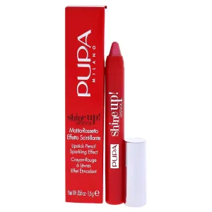 Love - 0.056 OZ Pupa Milano Shine Up! Lipstick - Provides Definition And Fullness - Two endogenous hole In One Crayon - Achieve Full Metallic Finish - Provides Extreme Shimmer - Long Lasting - 002 First 