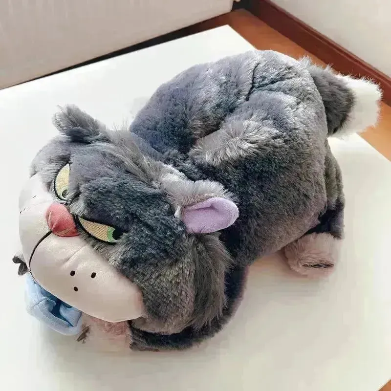 Lucifer Angry Cat Plush Tissue Dispenser