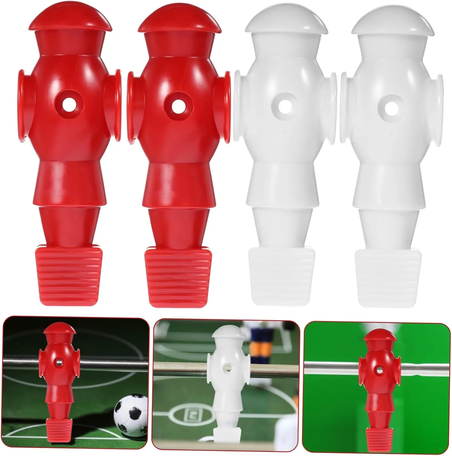 Machine Doll Soccer Toy Foosball Athletes Dolls Foosball Supplies Foosball Players 6pcs uncrumple Football 