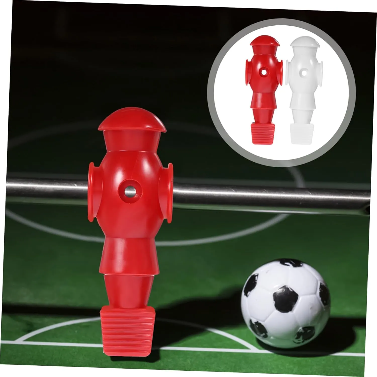 Machine Doll Soccer Toy Foosball Athletes Dolls Foosball Supplies Foosball Players 6pcs uncrumple Football 