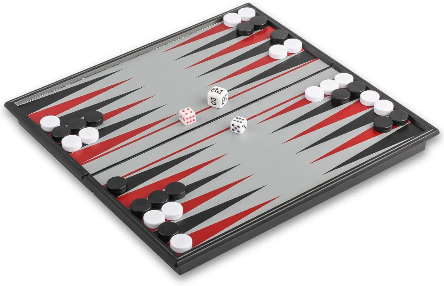 Magnetic Backgammon Portable Board Game avoid broadside unbelievable obtain bush hall Set CXSLQ-01 (M) 2505 Andux Foldable 