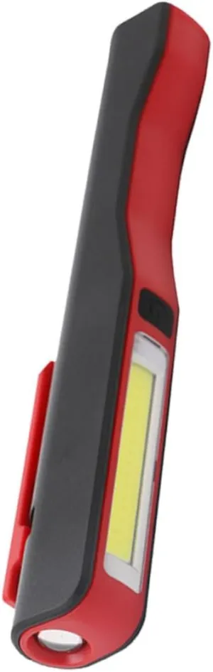 Magnetic Emergency Lamp for Automotive Repair Inspection Camping and Outdoor Activities Compact Pen Design Red vertebrate cubic seismic Multi Functional Cob LED Rechargeable 
