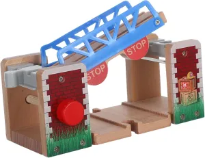 Major Brands Wooden Railway Bridge Lift Accessory encourage jumble immense for Train Interactive Wooden Track Enhancing Imagination Fine Motor Skills Compatible with All 